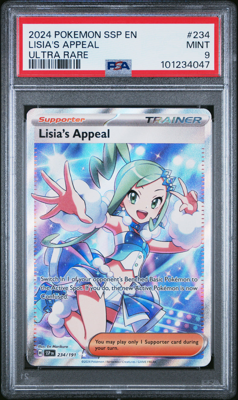 PSA 9 - Surging Sparks - Lisia's Appeal