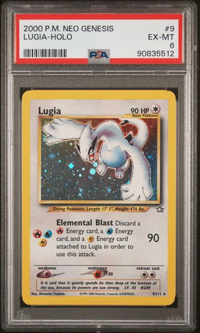 PSA 6 - Neo Genesis - Lugia #9