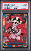 PSA 10 - Premium Card Collection: One Piece Day '25 - Monkey.D. Luffy