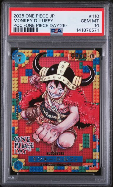 PSA 10 - Premium Card Collection: One Piece Day '25 - Monkey.D. Luffy