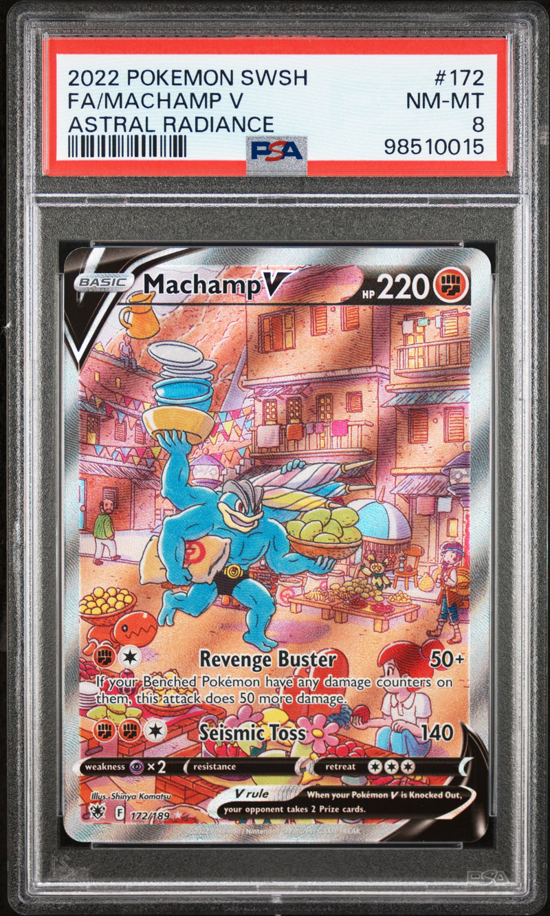 PSA 8 - Astral Radiance - Machamp V