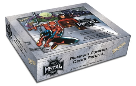 2021 Upper Deck Marvel Metal Universe Spider-Man Hobby Box