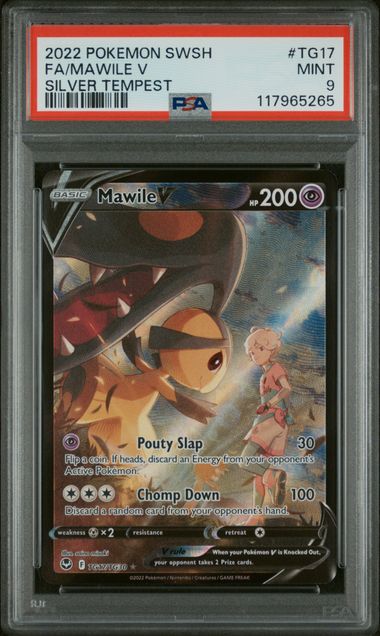PSA 9 - Silver Tempest - Mawile V
