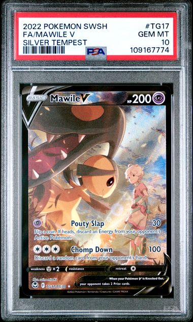 PSA 10 - Silver Tempest - Mawile V