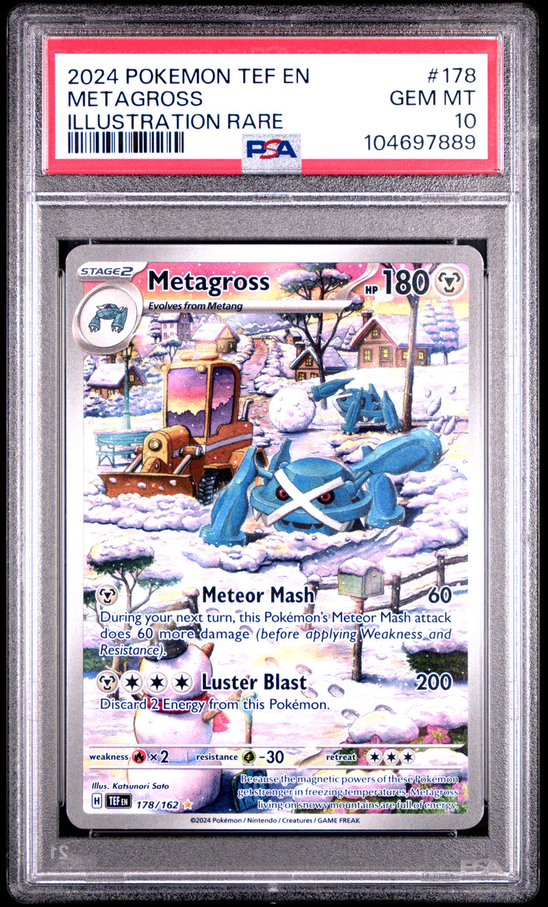 PSA 10 - Temporal Forces - Metagross
