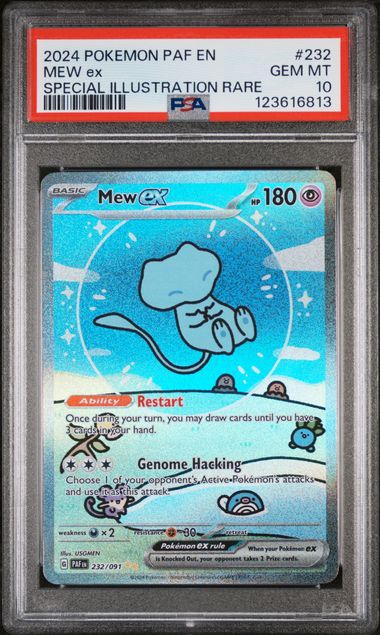PSA 10 - Paldean Fates - Mew Ex