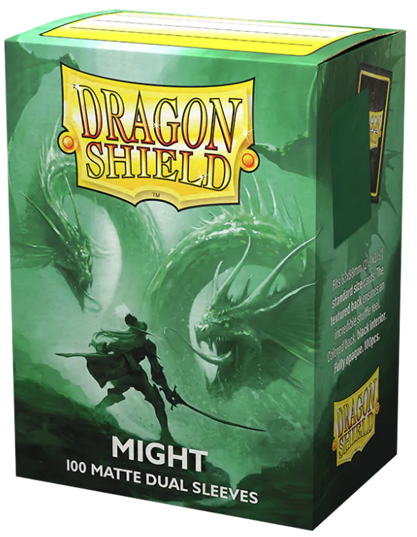 Dragon Shield: Dual Matte Sleeve - Might 100Ct