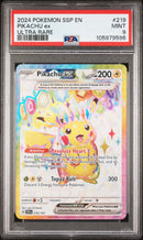 PSA 9 - Surging Sparks - Pikachu ex