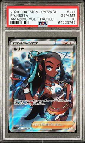 PSA 10 - Amazing Volt Tackle - Nessa #111