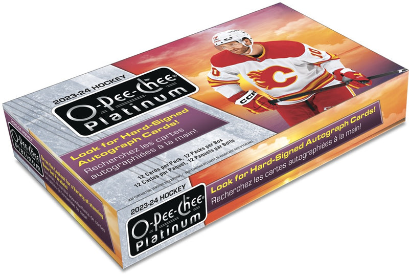 2023-24 Upper Deck O-Pee-Chee Platinum Hockey Hobby Box (IN STOCK - CALL/VISIT IN STORE)