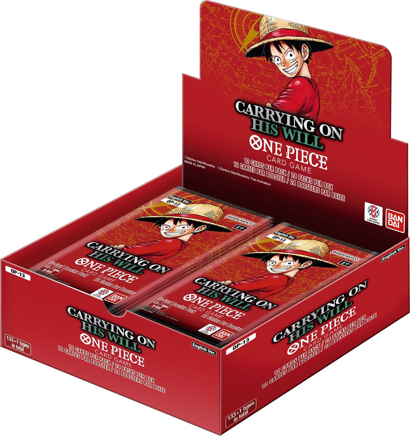 (WAVE 2) Carrying On His Will (OP13) - Booster Box