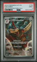 PSA 9 - Shrouded Fable SVP EN - Kingambit