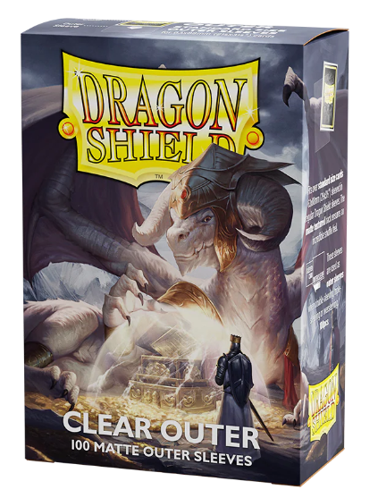 Dragon Shield Outer Sleeves: Clear Matte (100ct)