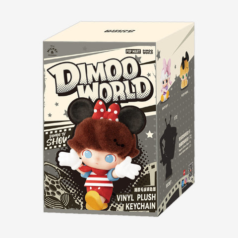 DIMOO WORLD × DISNEY Series Vinyl Plush Keychain Blind Box