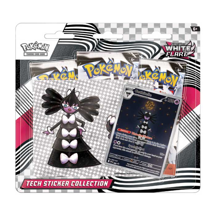 Scarlet & Violet: White Flare - Tech Sticker Collection