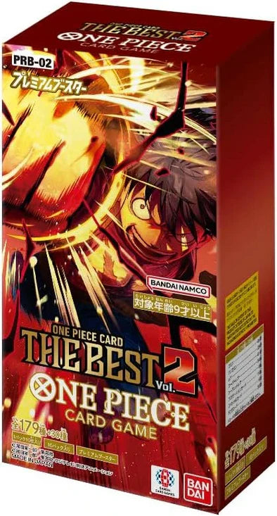 One Piece - Japanese - The Best Vol. 2 (PRB-02) Booster Box