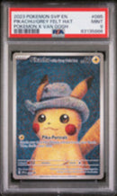 PSA 9 - Black Star Promo - Pikachu with Grey Felt Hat