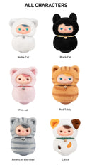PUCKY Roly-Poly Kitty Series Vinyl Plush