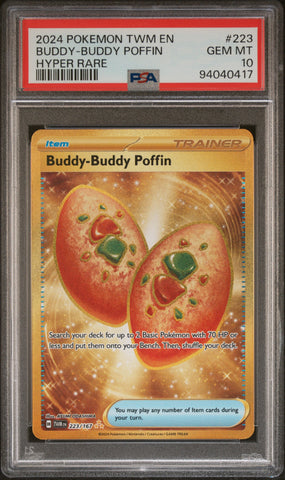 PSA 10 - Twilight Masquerade - Buddy Buddy Poffin #223