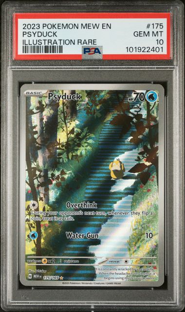 PSA 10 - Mew EN 151 - Psyduck