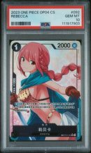 PSA 10 - Simplified Chinese OP07 - Rebecca Treasure Rare