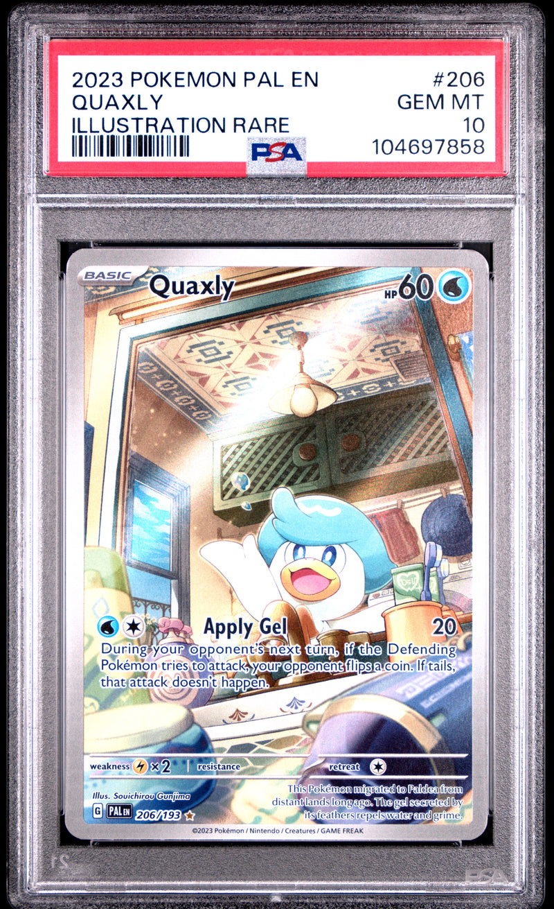 PSA 10 - Paldea Evolved  - Quaxly