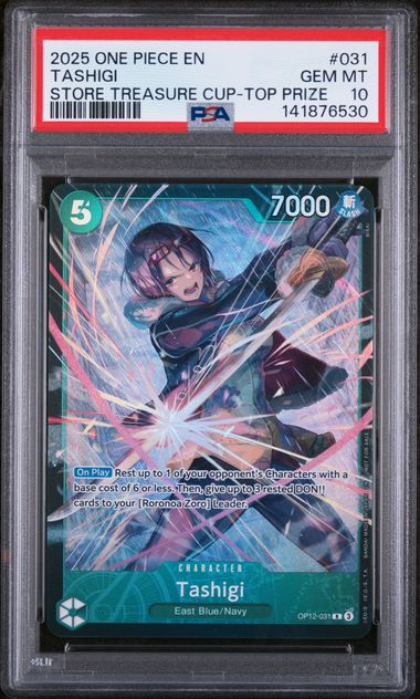 PSA 10 - Store Treasure Cup (Top Prize) - Tashigi