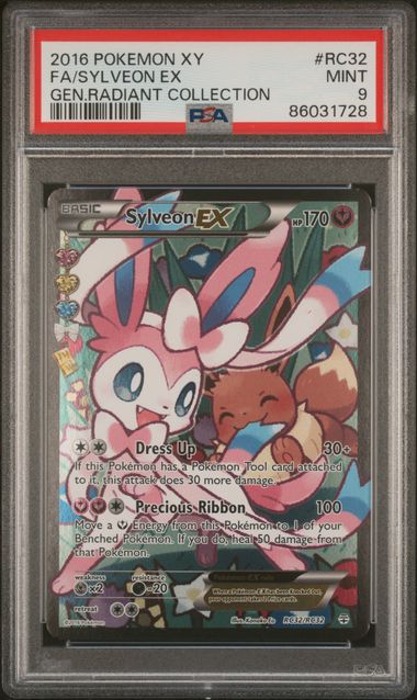 PSA 9  - Generations - Sylveon EX
