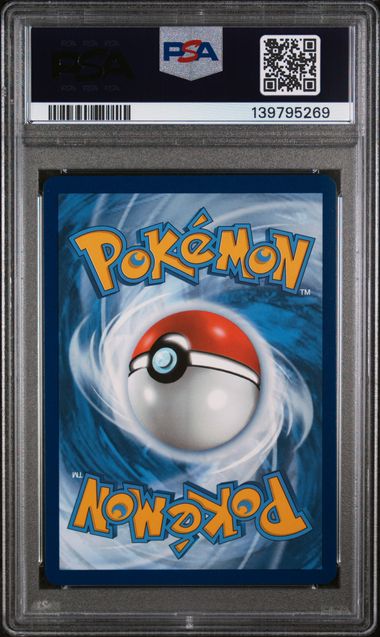 PSA 8 - Destined Rivals Prerelease Stamp - Misty's Gyarados