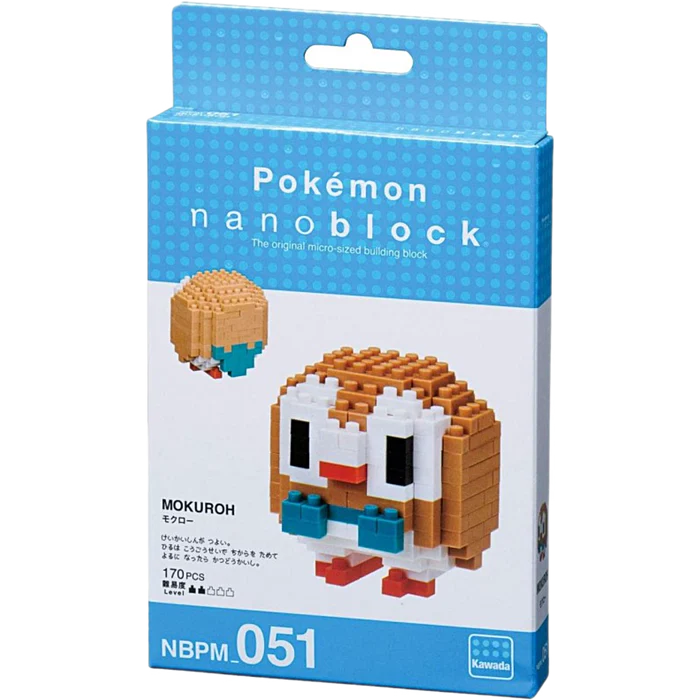 NANOBLOCK POKEMON ROWLET