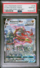 PSA 10 - Evolving Skies - Rayquaza VMAX