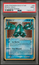 PSA 9 - EX Legend Maker - Regice Gold Star