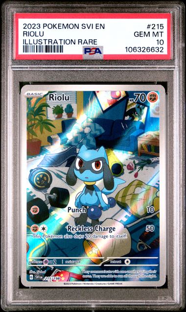 PSA 10 - Scarlet & Violet Base - Riolu