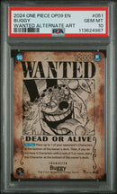 PSA 10 - OP-09  - Buggy Wanted SP