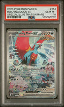 PSA 10 - Paradox Rift - Roaring Moon Ex