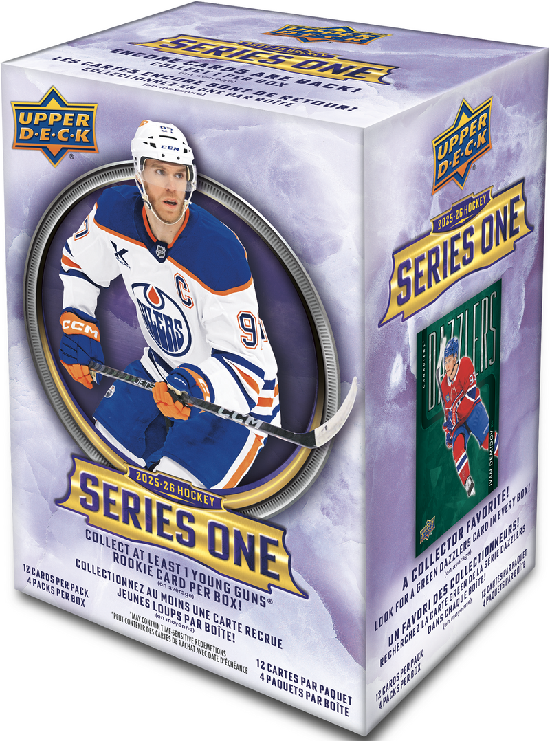 2025-26 Upper Deck Hockey Series 1 Blaster