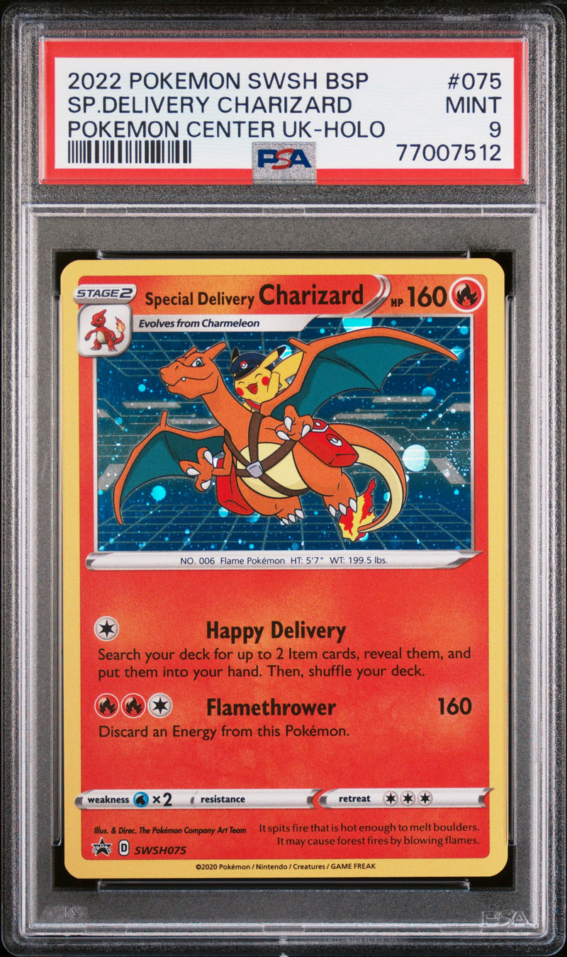 PSA 9 - Promo - Special Delivery Charizard