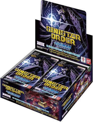 Sinister Order - Booster Box (EX10)