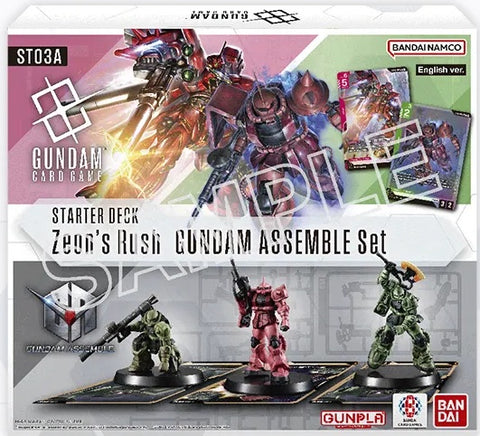 Gundam - ST03A - Zeon's Rush Starter Deck (Assemble)