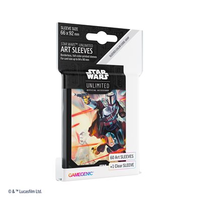 Star Wars: Unlimited Art Sleeves: Mandalorian