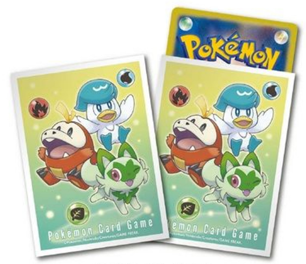 Pokemon Japan -Scarlet Violet Starters Sleeves Pokemon Japan -Scarlet Violet Starters Sleeves