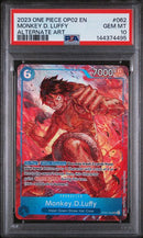 PSA 10 - Paramount War - Monkey. D. Luffy Alt Art