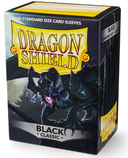 Dragon Shield: Matte Sleeve - Black 100Ct