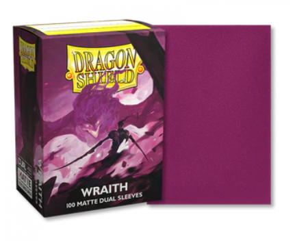 Dragon Shield: Dual Matte Sleeve - Wraith 100Ct