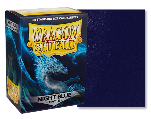 Dragon Shield: Matte Sleeve - Night Blue 100Ct