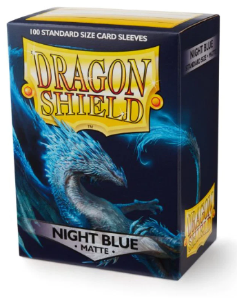 Dragon Shield: Matte Sleeve - Night Blue 100Ct