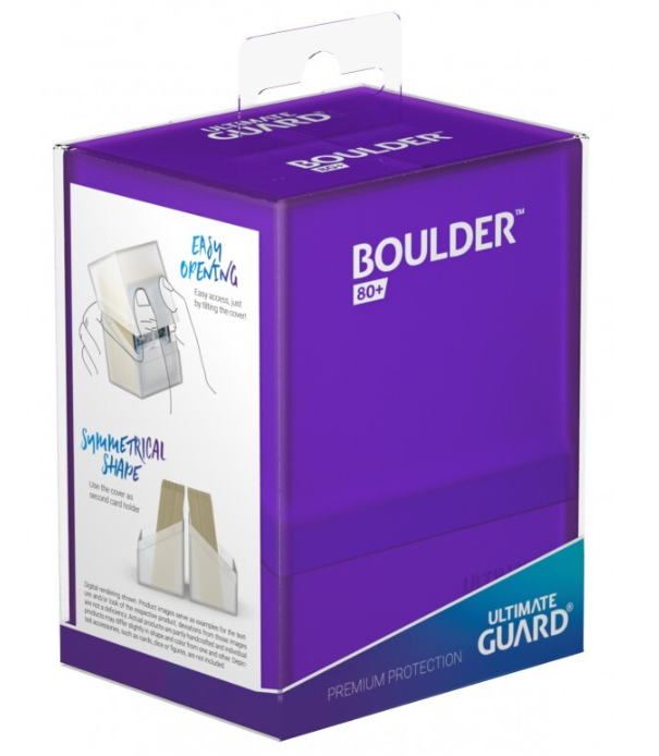 ULTIMATE GUARD - DECK CASE BOULDER 80+ AMETHYST