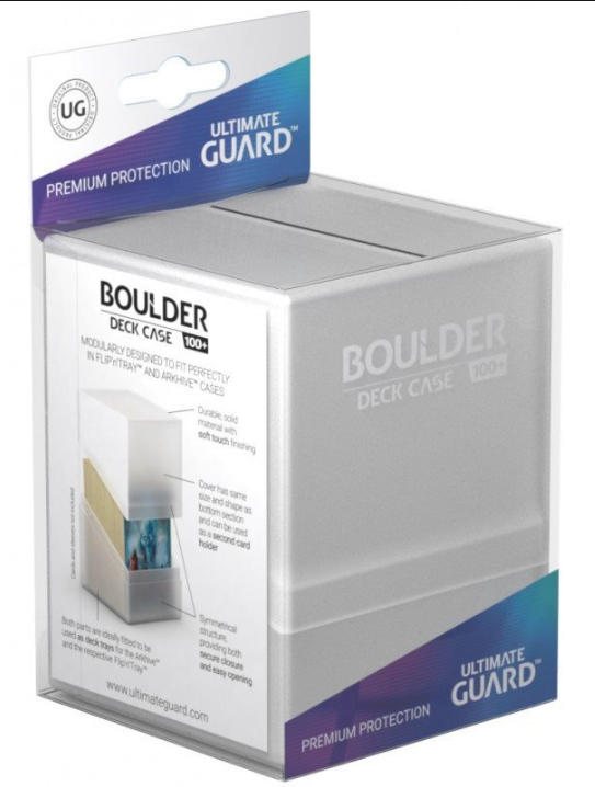 ULTIMATE GUARD - DECK CASE BOULDER 80+ FROSTED