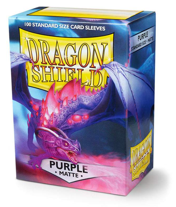 Dragon Shield: Matte Sleeve - Purple 100Ct