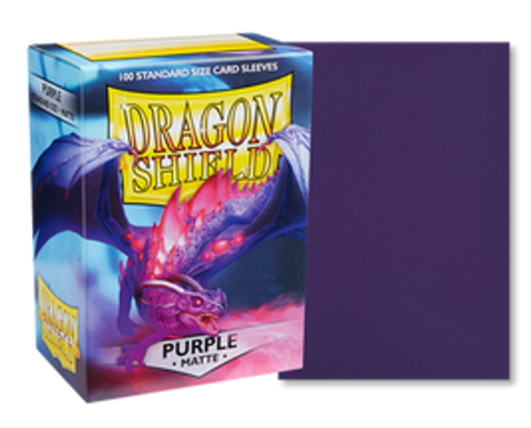 Dragon Shield: Matte Sleeve - Purple 100Ct